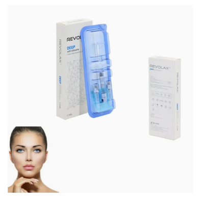ความเข้ากันได้อย่างสูง Revolax Dermal Filler เจลฉีดสําหรับการแก้ไขริ้วรอยบนใบหน้าและการรักษาผิว