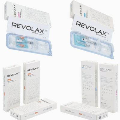 กลิ่นดี Sub-Q Revolax Dermal Filler Injection ความลึก กลางถึงผิวหนังที่ลึก เพื่อการฟื้นฟูปริมาณผิวหน้าและลดริ้วรอย