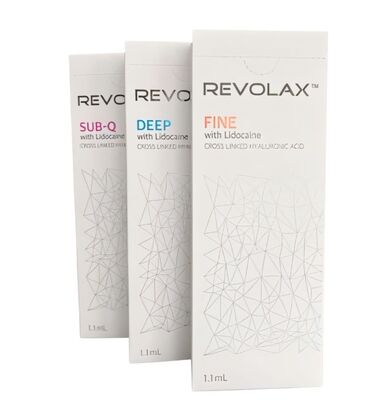 Hyaluronic Acid Korea Dermal Facial Filler Revolax Deep Filler สําหรับใช้ในริมฝีปาก