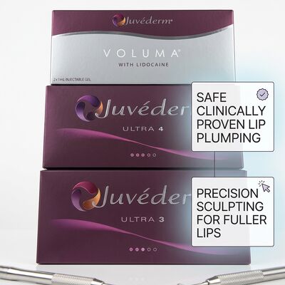 Juvederm Jawline Filler Hyaluronic Acid Dermal Filler for Lower Face Lifting Jowl Correction 24mg/ml การแก้ไขขนของใบหน้าด้านล่าง