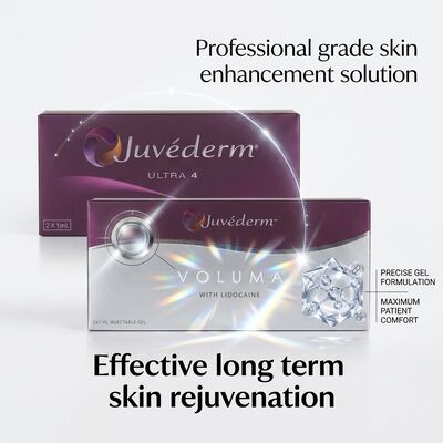 Juvederm Jawline Filler Hyaluronic Acid Dermal Filler for Lower Face Lifting Jowl Correction 24mg/ml การแก้ไขขนของใบหน้าด้านล่าง