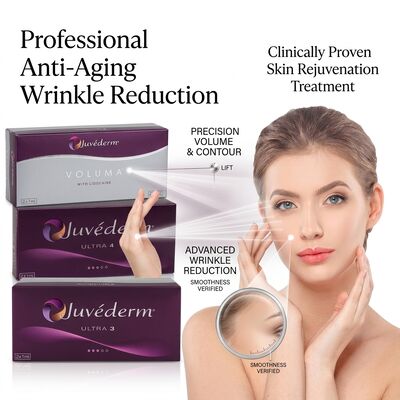 Juvederm Ultra 3 ฟิลเลอร์ฉีดกรดไฮยาลูรอนิก 24 มก./มล. สำหรับเติมเต็มริมฝีปากให้ดูอวบอิ่มและมีมิติ