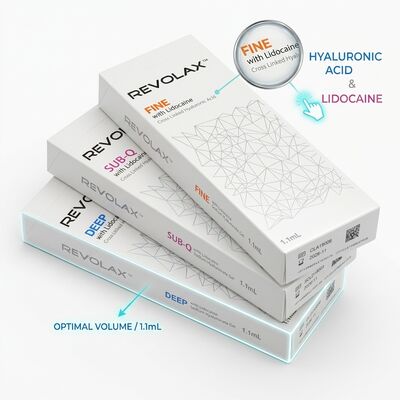 รีโวลักซ์ ดีพ ฟิลเลอร์ร่องแก้มชนิดโมโนเฟสิก กรดไฮยาลูรอนิก 1.1มล. สำหรับแก้ไขมุมปาก