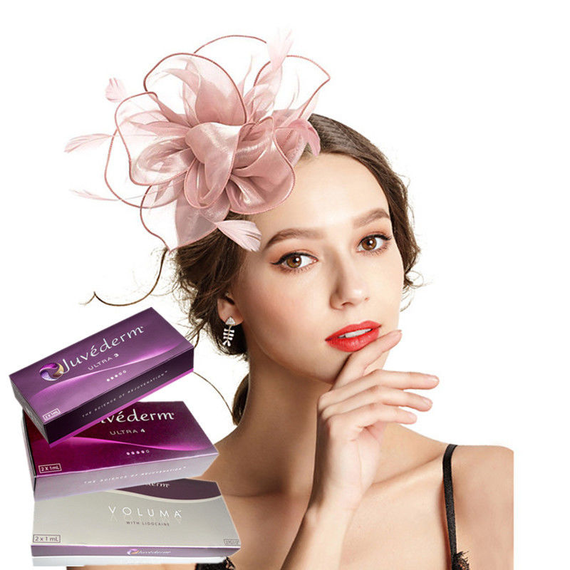 HA ริ้วรอยบนใบหน้า Juvederm Ultra 4 Lips Ultra3 Dermal Fillers สำหรับเส้นหัวเราะ