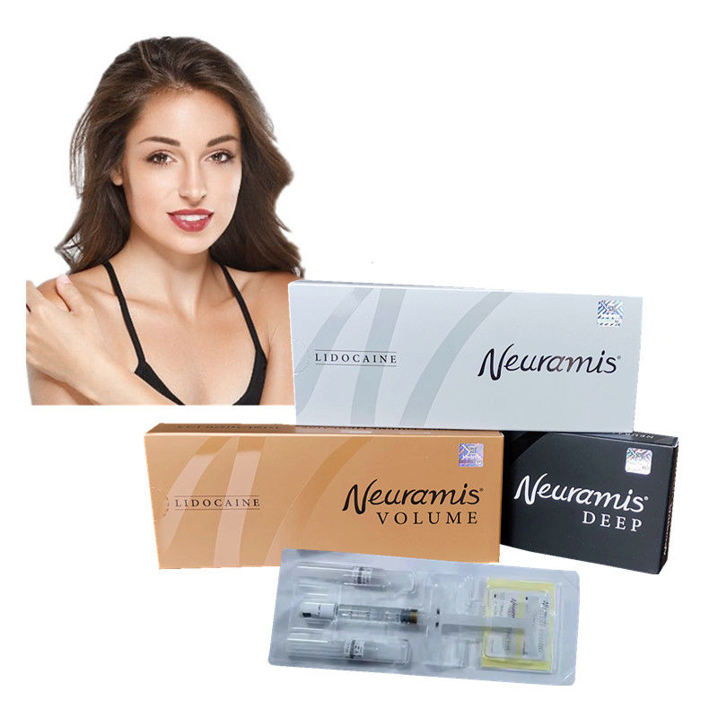 หน้าผาก ใบหน้า Neuramis Dermal Filler การแก้ไขริมฝีปาก ริ้วรอย กรดไฮยาลูโรนิก