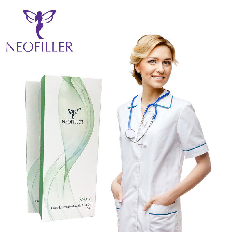 Chin Anti Aging Hyaluronic Acid Dermal Filler หน้าผากจมูก Anti Wrinkle 24 Mg/Ml
