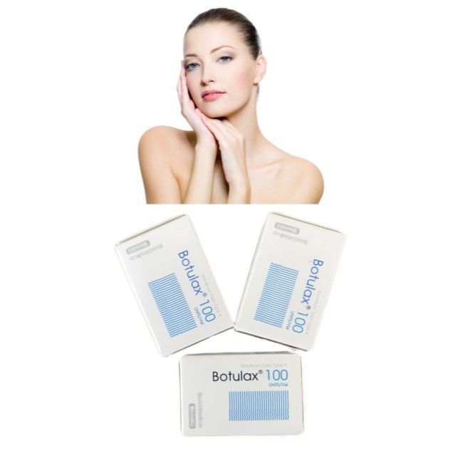 0.5 มก. 2.5 มล. โบท็อกซ์ต่อต้านริ้วรอยสำหรับใบหน้าที่บางลง Botulax 50 หน่วย