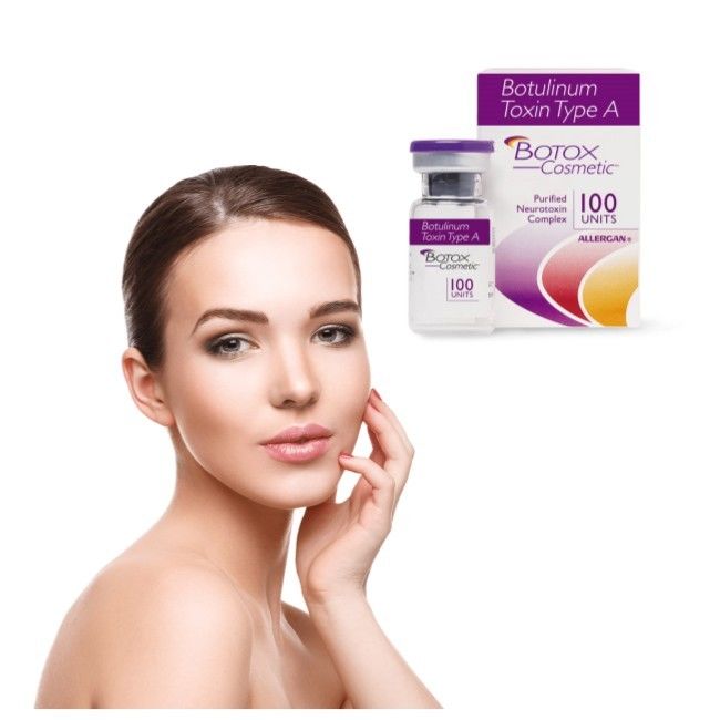 All Ergan 100iu Botulinum Toxin Type A โบทูลินัมท็อกซินบนใบหน้าสำหรับริ้วรอย