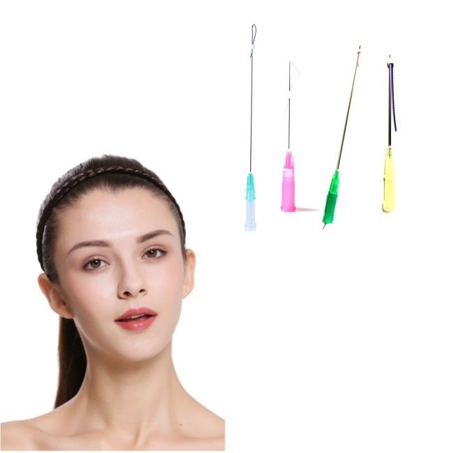 ไหมละลาย 3D Cog Pdo Eye Thread การร้อยไหมเพื่อยกกระชับใบหน้า L Blunt