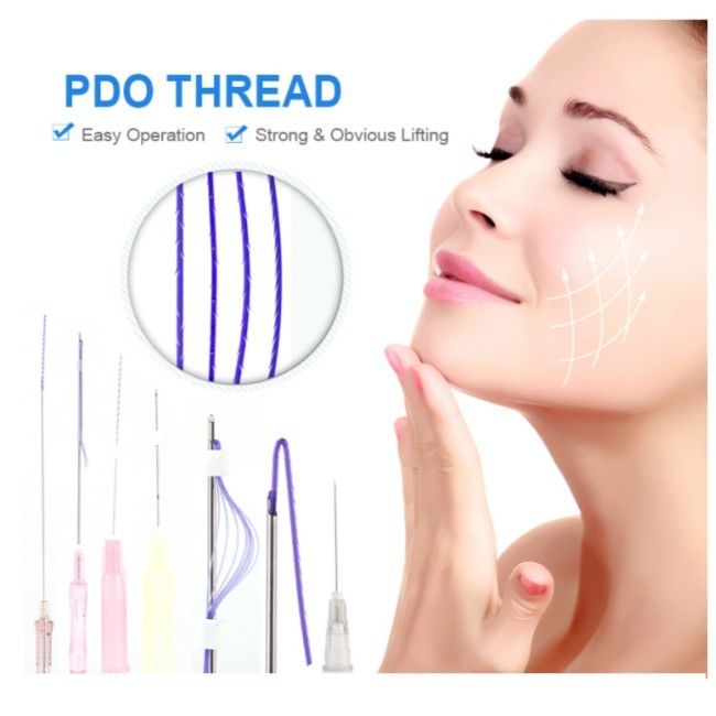 3D 4D 6D PDO ร้อยไหมยกกระชับจมูก ฉีดดึงหน้า Mono Tornado Screw