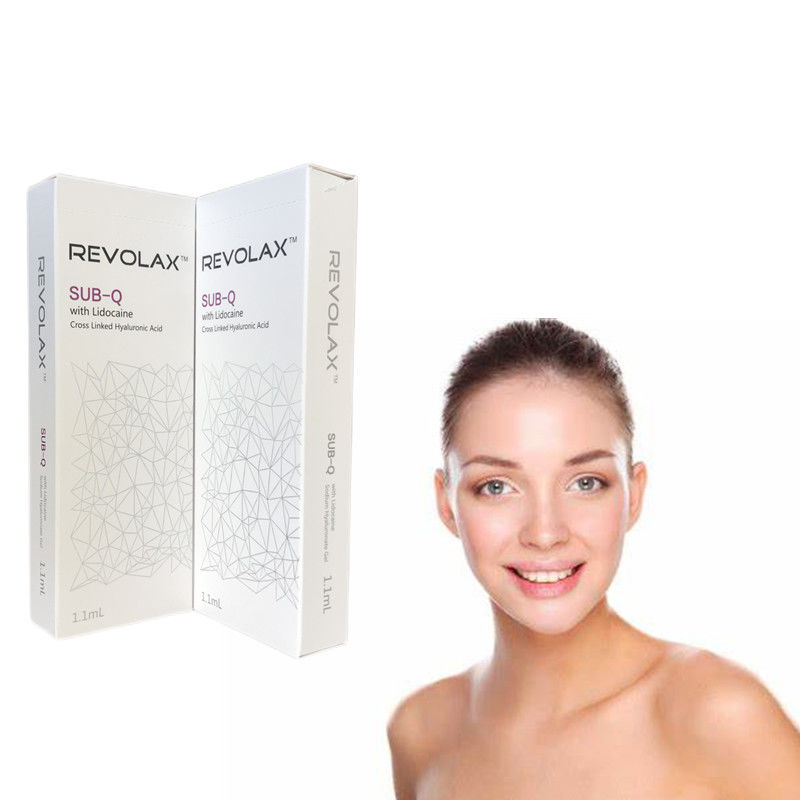 Revolax Cross Linked Ha Filler Fine Deep Sub-Q ขนาด 1.1 มล. DHL Fedex Cross Linked