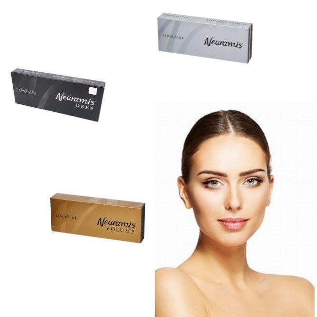 รวดเร็วและยาวนาน การกําจัดริ้วรอย Neuramis Dermal Filler สําหรับใบหน้า 6-12 เดือน