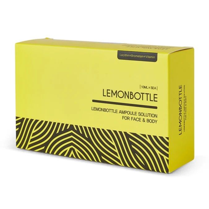 กระป๋องมะนาว Ultimate Lipolysis Solution สําหรับการลดไขมัน 10ml * 5 กระป๋อง สูตรปริมาณสูง