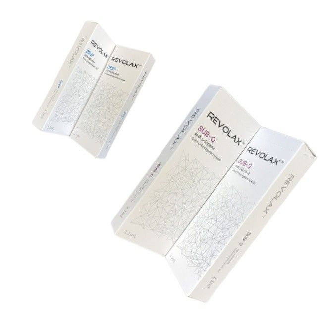 6-12 เดือน ความยาวของผล Revolax Dermal Filler สําหรับลักษณะที่ธรรมชาติและสดชื่น