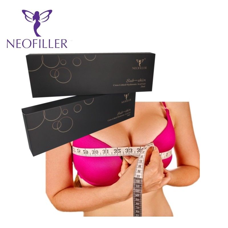 สารเติมเต็มผิวหนังไฮยาลูรอนิค แอซิด สำหรับการลดเลือนริ้วรอยบนใบหน้า คาง แก้ม ริมฝีปาก และร่างกาย