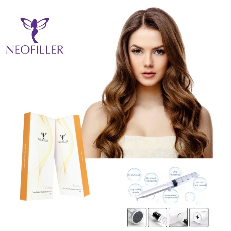 Neofiller Hyaluronic Acid Dermal Filler 24mg/ml สําหรับการลดริ้วรอย