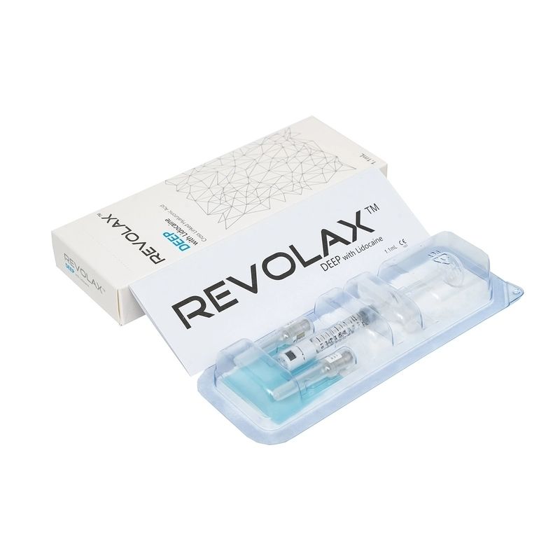 1.1 ml สารเติมริมฝีปากผิว Revolax ละเอียดลึก Sub-Q สําหรับการฉีดกรดไฮยัลโรนิก