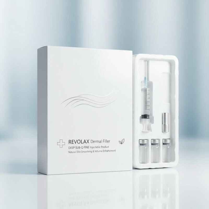 Anti-aging Revolax Dermal Filler Deep Sub-q ผลิตภัณฑ์ฉีดละเอียด OEM เพื่อผิวเรียบเนียนอย่างเป็นธรรมชาติและเพิ่มปริมาตร