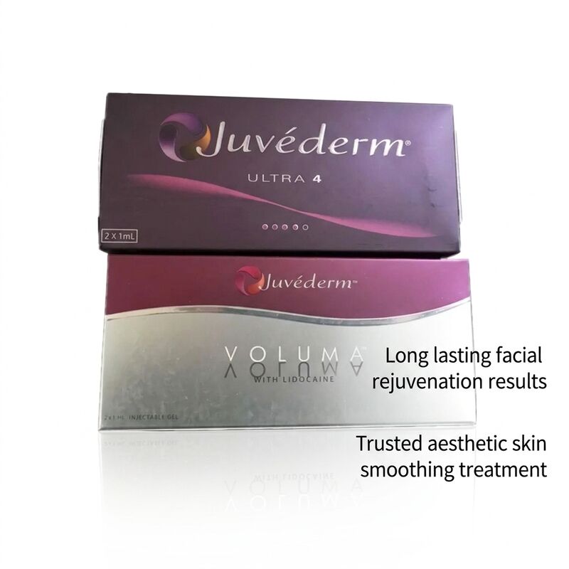 เจล Juvederm Dermal Filler 1 มล. บริเวณฉีดเข็มฉีดยาบนใบหน้าเหมาะสำหรับการฟื้นฟูผิวหน้าและขั้นตอนการฟื้นฟูปริมาตร