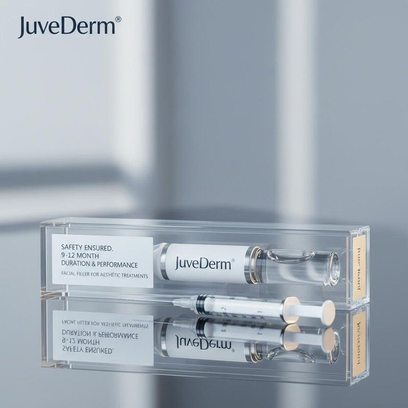 ความปลอดภัยประกัน Juvederm Facial Filler ให้อายุ 9 ถึง 12 เดือนและการทํางานสําหรับการรักษาความงาม