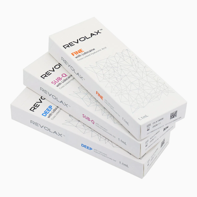 เครื่องเติมผิวหนัง Sub-Q Revolax ละเอียดลึก มีความคล่องคล่องและยืดหยุ่นสําหรับการฟื้นฟูปริมาณผิวหน้าที่ดูธรรมชาติ