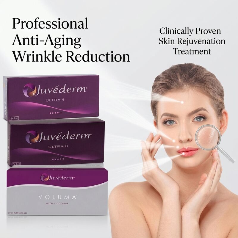 Juvederm Ultra 3 ฟิลเลอร์ฉีดกรดไฮยาลูรอนิก 24 มก./มล. สำหรับเติมเต็มริมฝีปากให้ดูอวบอิ่มและมีมิติ